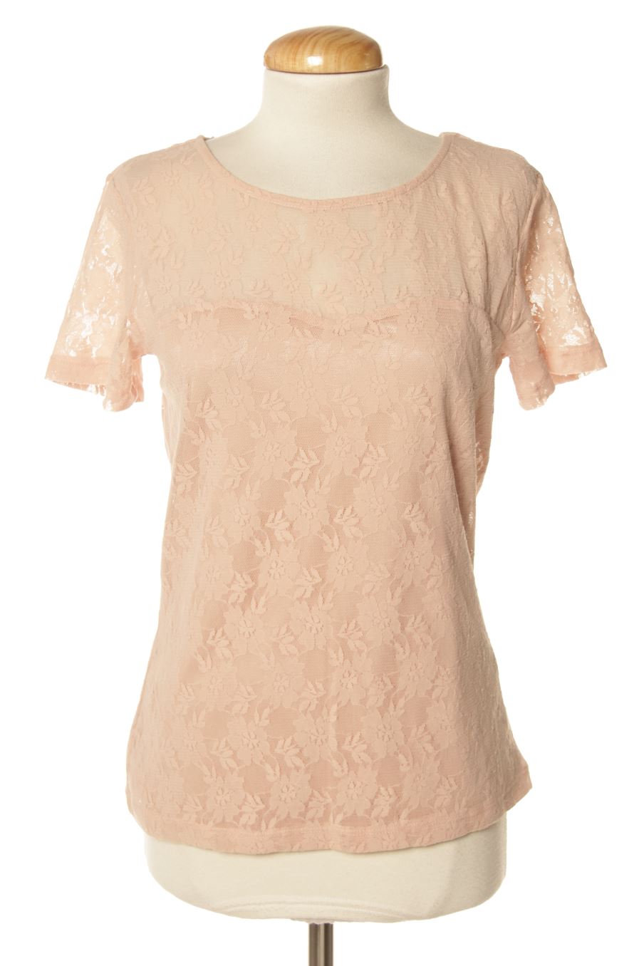 Blusa a maniche corte de Clockhouse (C&A) de la talla S, de color rosa