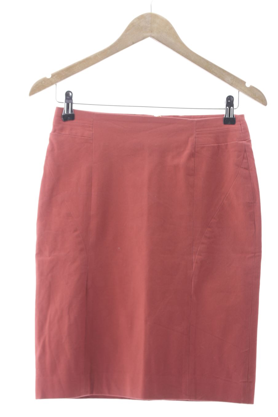 Jupe Cortefiel de la taille 36, de couleur bordeaux