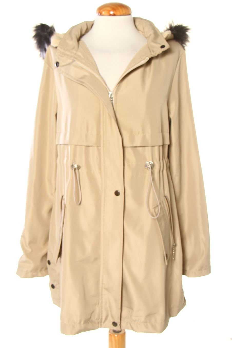 Manteau PERCENTIL de la taille S, de couleur beige