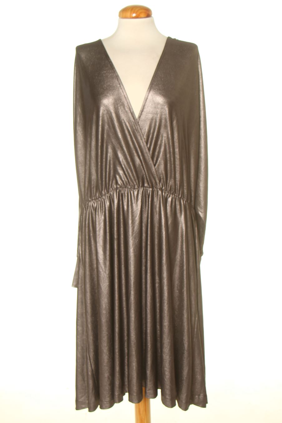 Einfaches Kleid von Castaluna Größe 48, Farbe Silbern, für