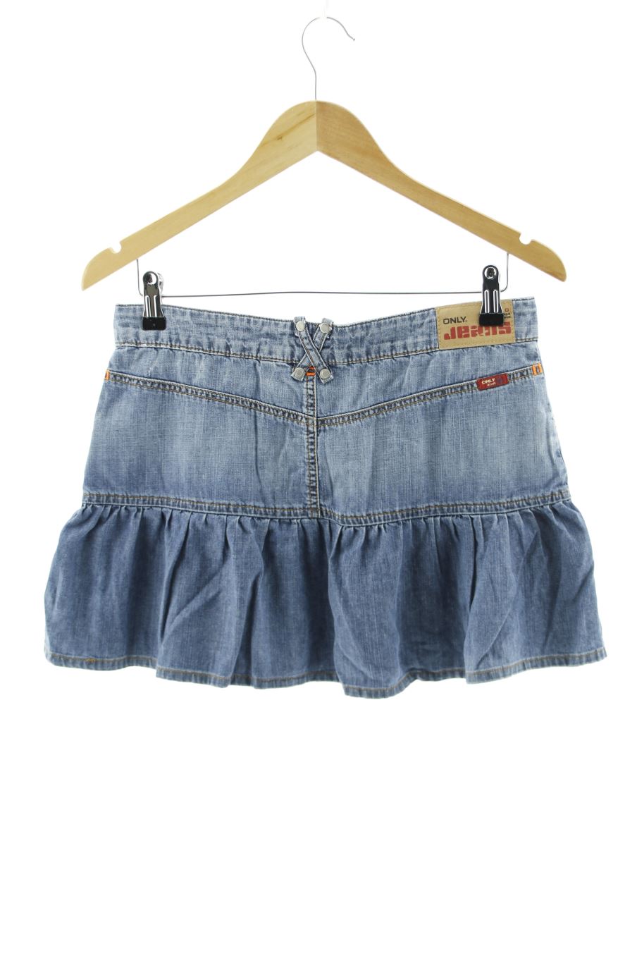 Jupe Only de la taille 38, de couleur bleu de denim