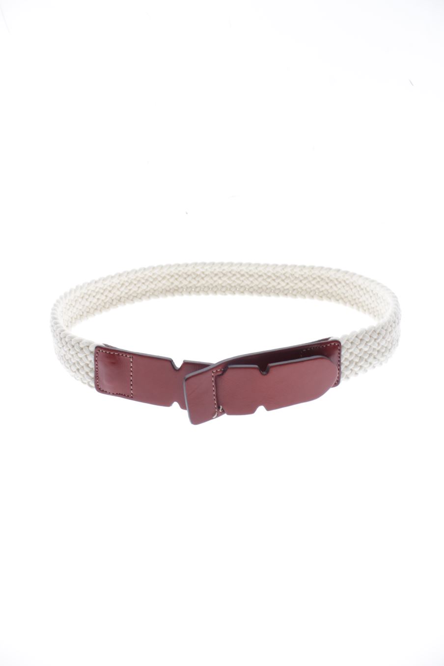 Cinturón de PERCENTIL de la talla XS, de color beige