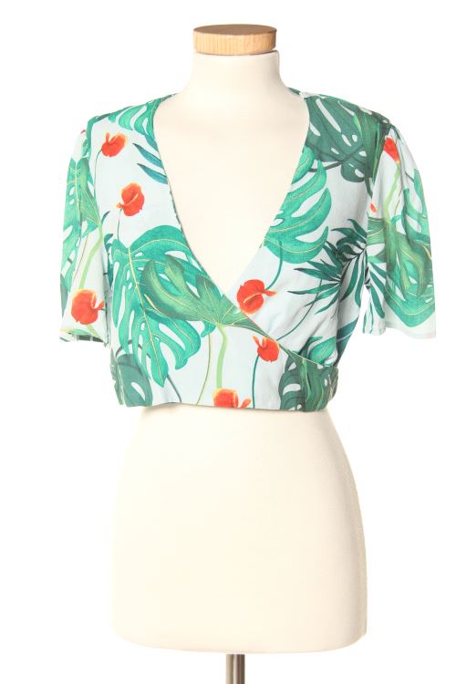 Blusa de manga corta