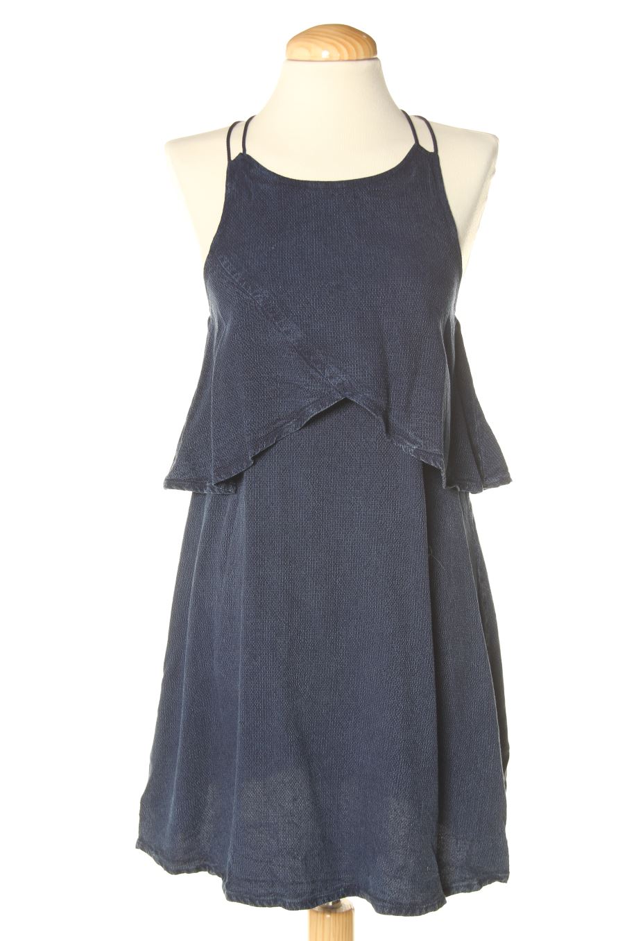 Robe casual Mango de la taille S, de couleur bleu marine