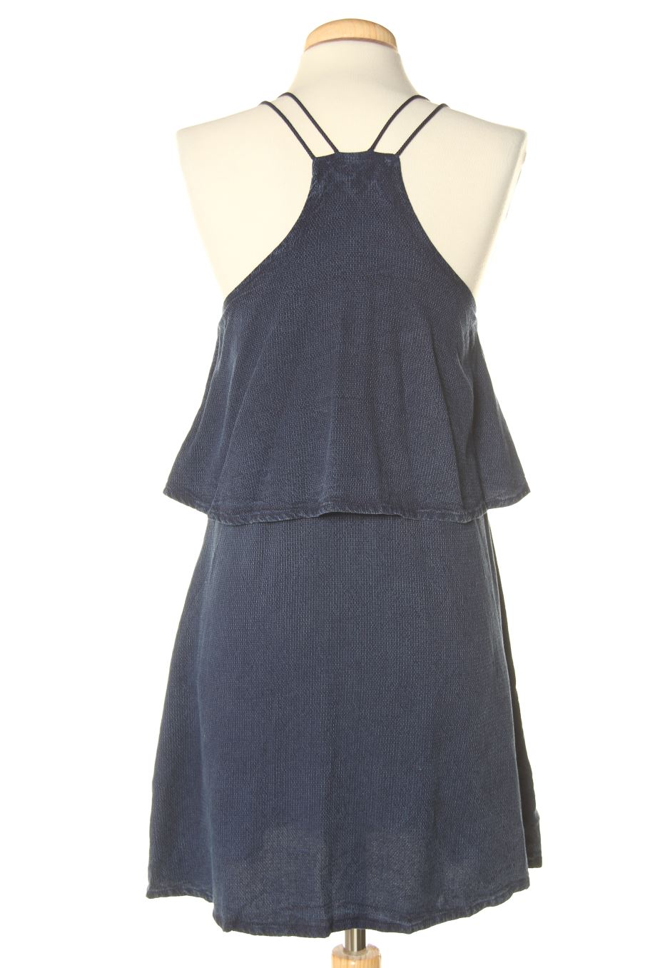 Robe casual Mango de la taille S, de couleur bleu marine
