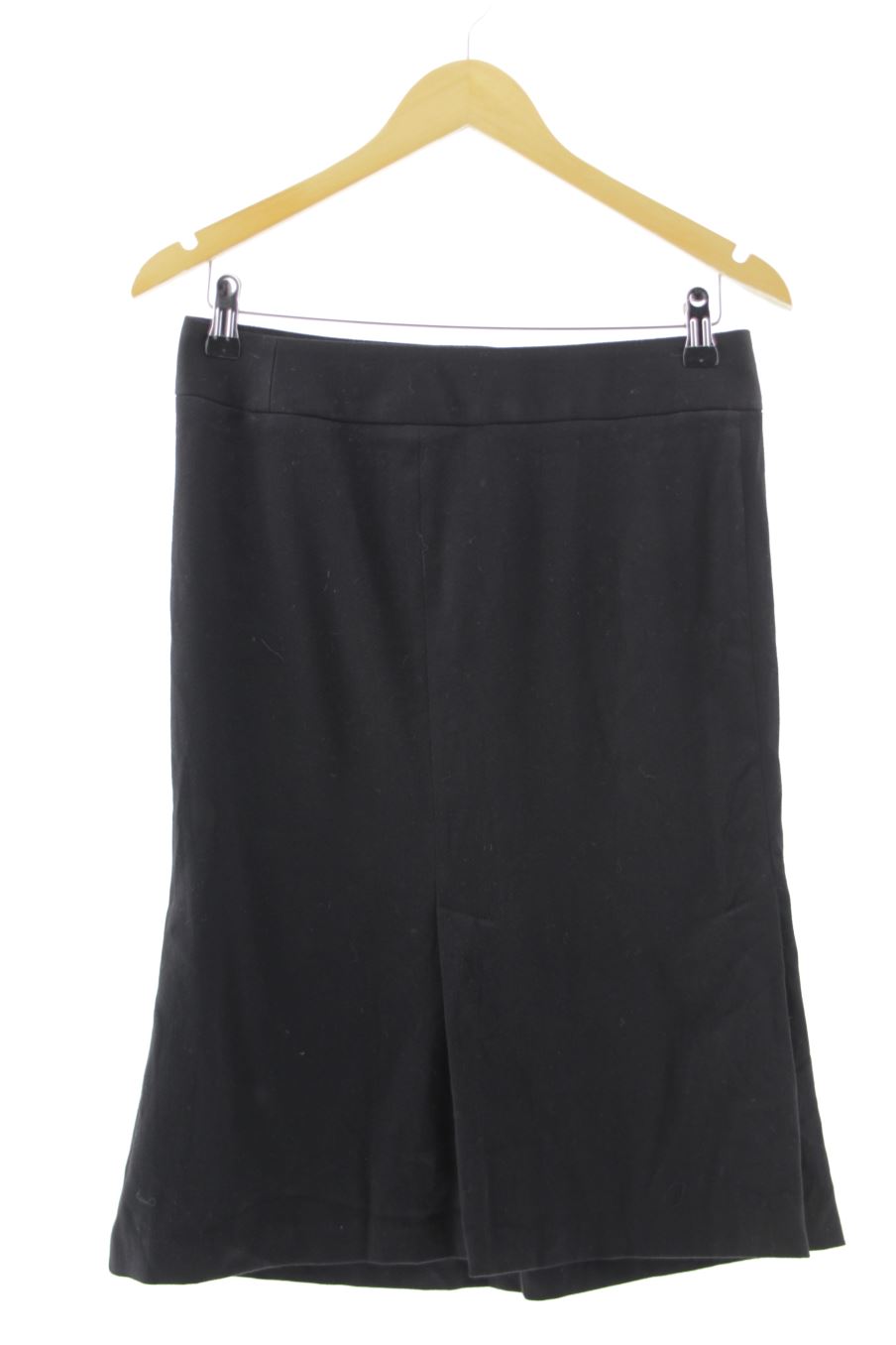 Faldas de Massimo Dutti de la talla 38, de color negro