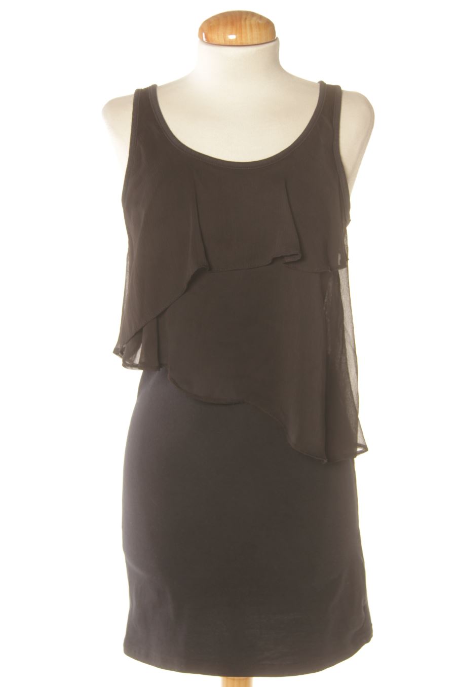 Robe casual H&M de la taille 36, de couleur noir