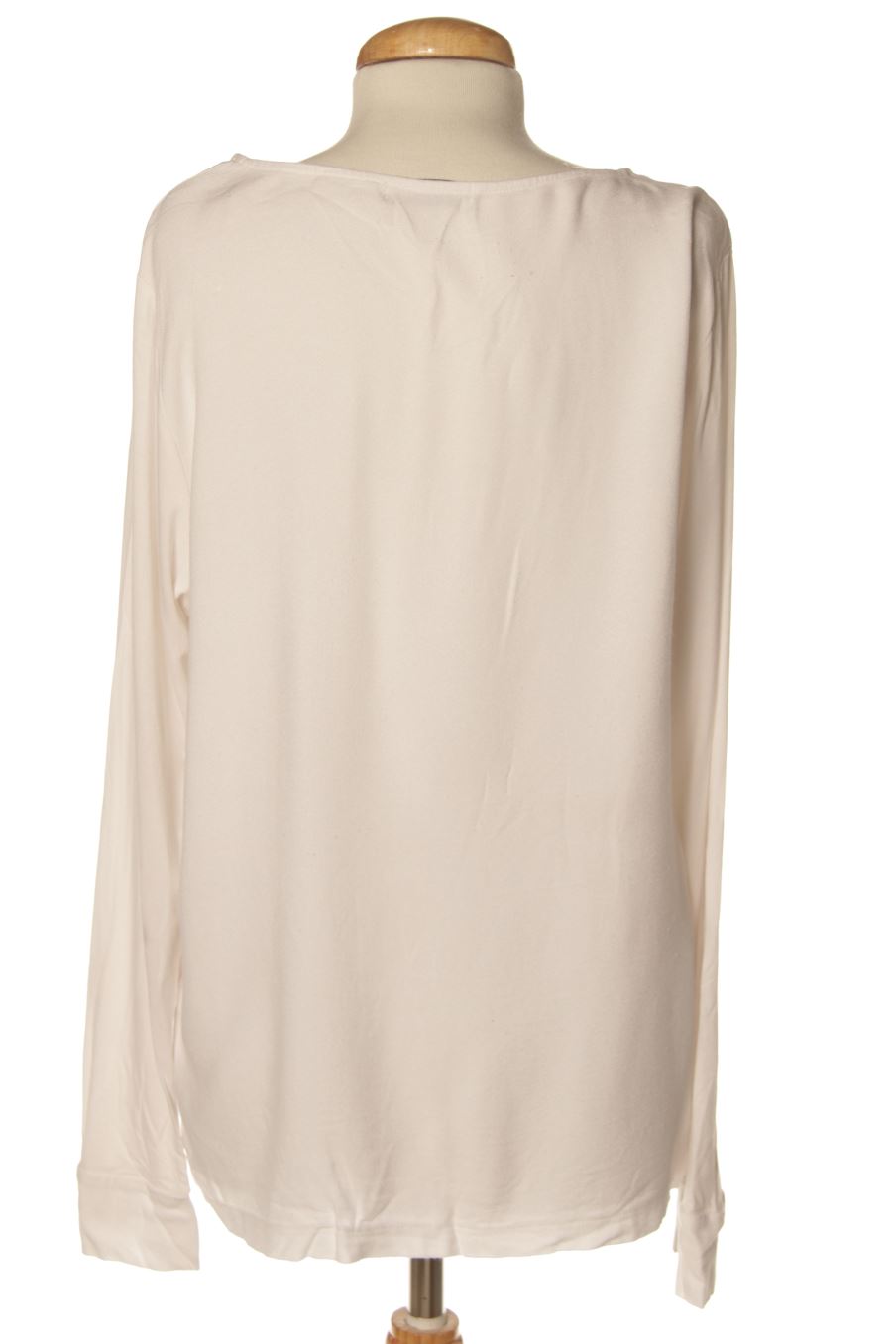 Camiseta manga larga de Somsis de la talla S, de color blanco