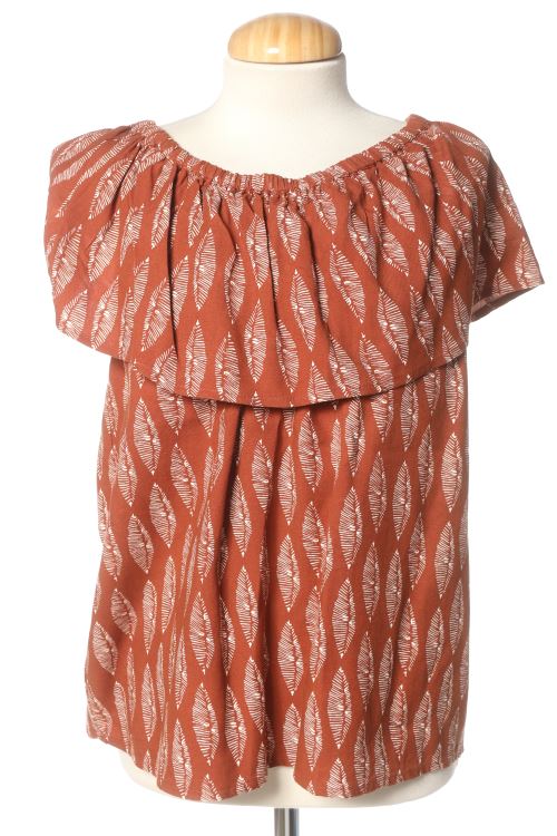 Blouse à manches courtes