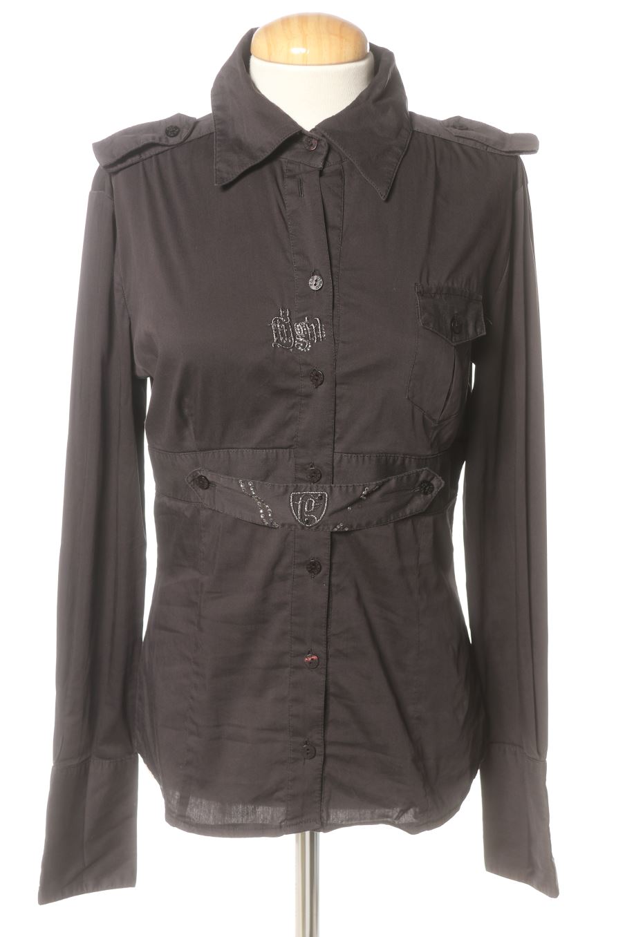 Chemise Fly Girl de la taille S, de couleur noir