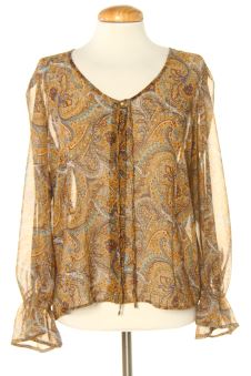 Blusa de manga larga M Mango, foto 1 de 2