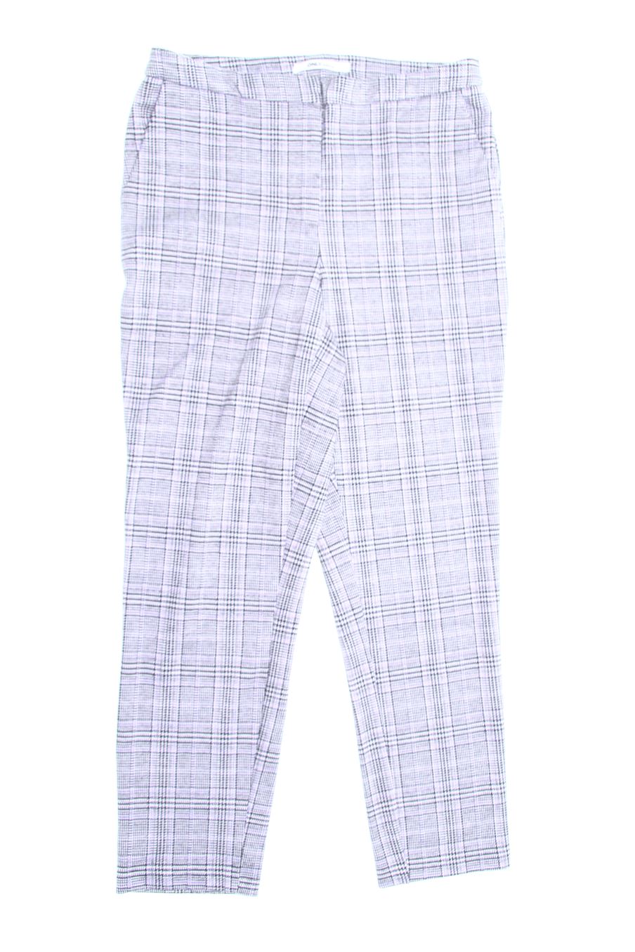 Pantalon Only de la taille 38, de couleur carreaux