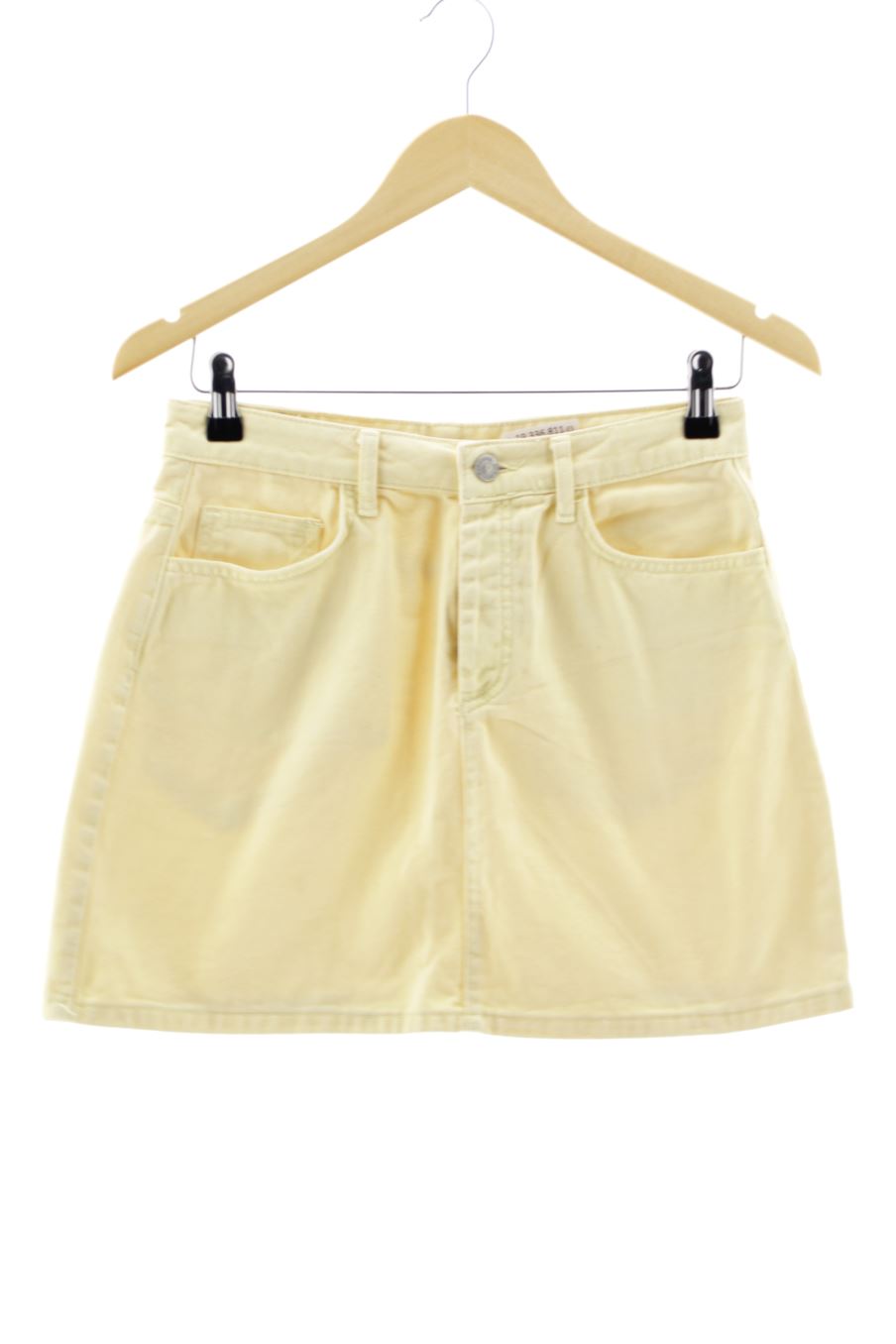 Jupe Pull & Bear de la taille M, de couleur jaune