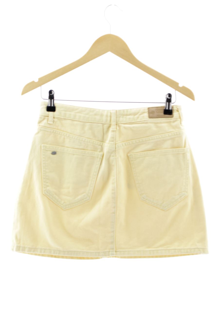 Jupe Pull & Bear de la taille M, de couleur jaune