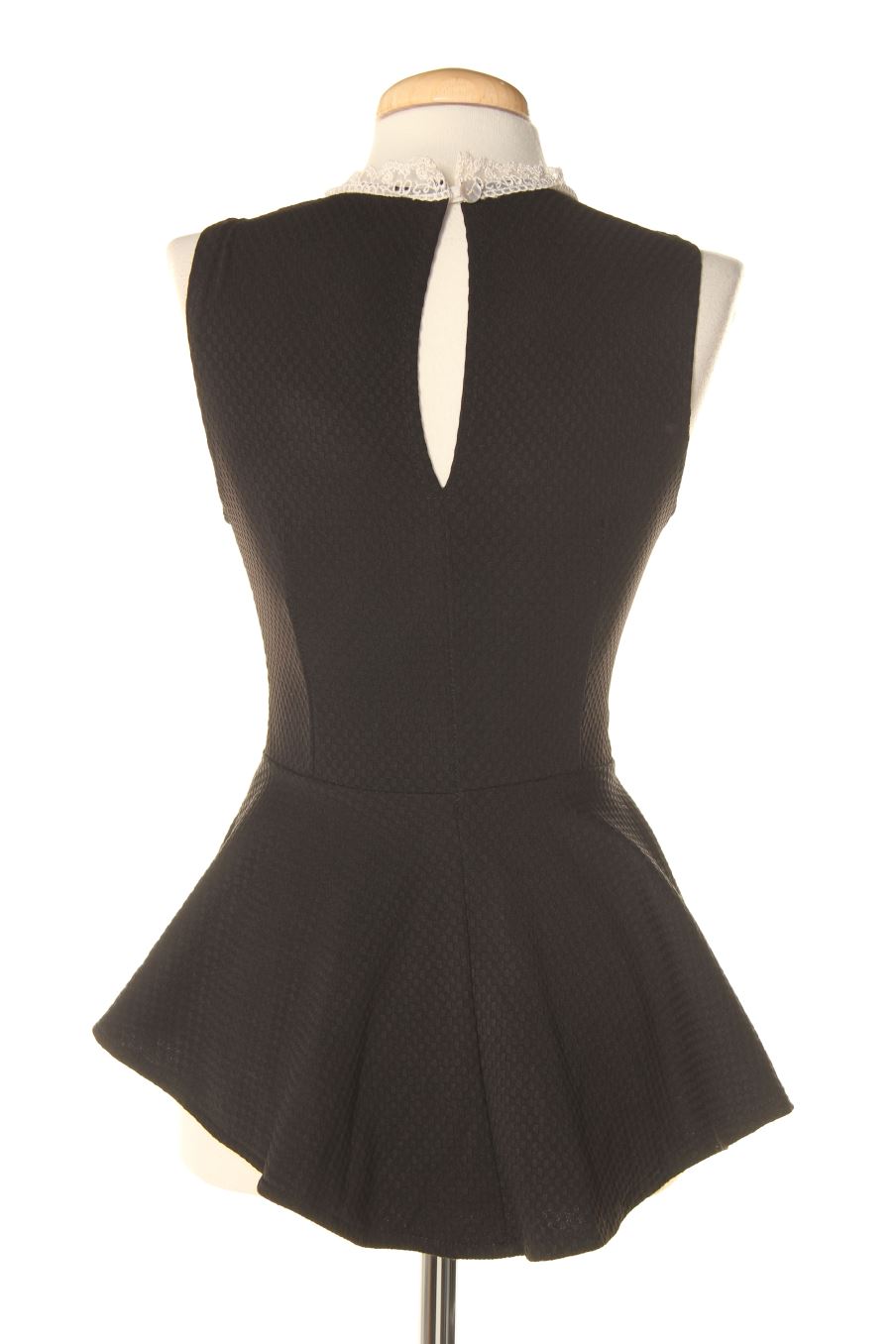 Top de PERCENTIL de la talla S, de color negro