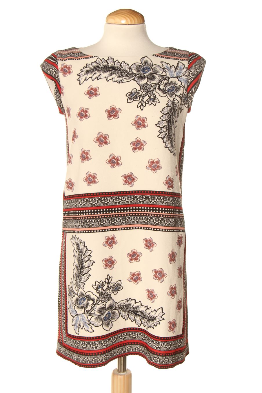 Vestido casual de trf (ZARA) de la talla S, de color estampado