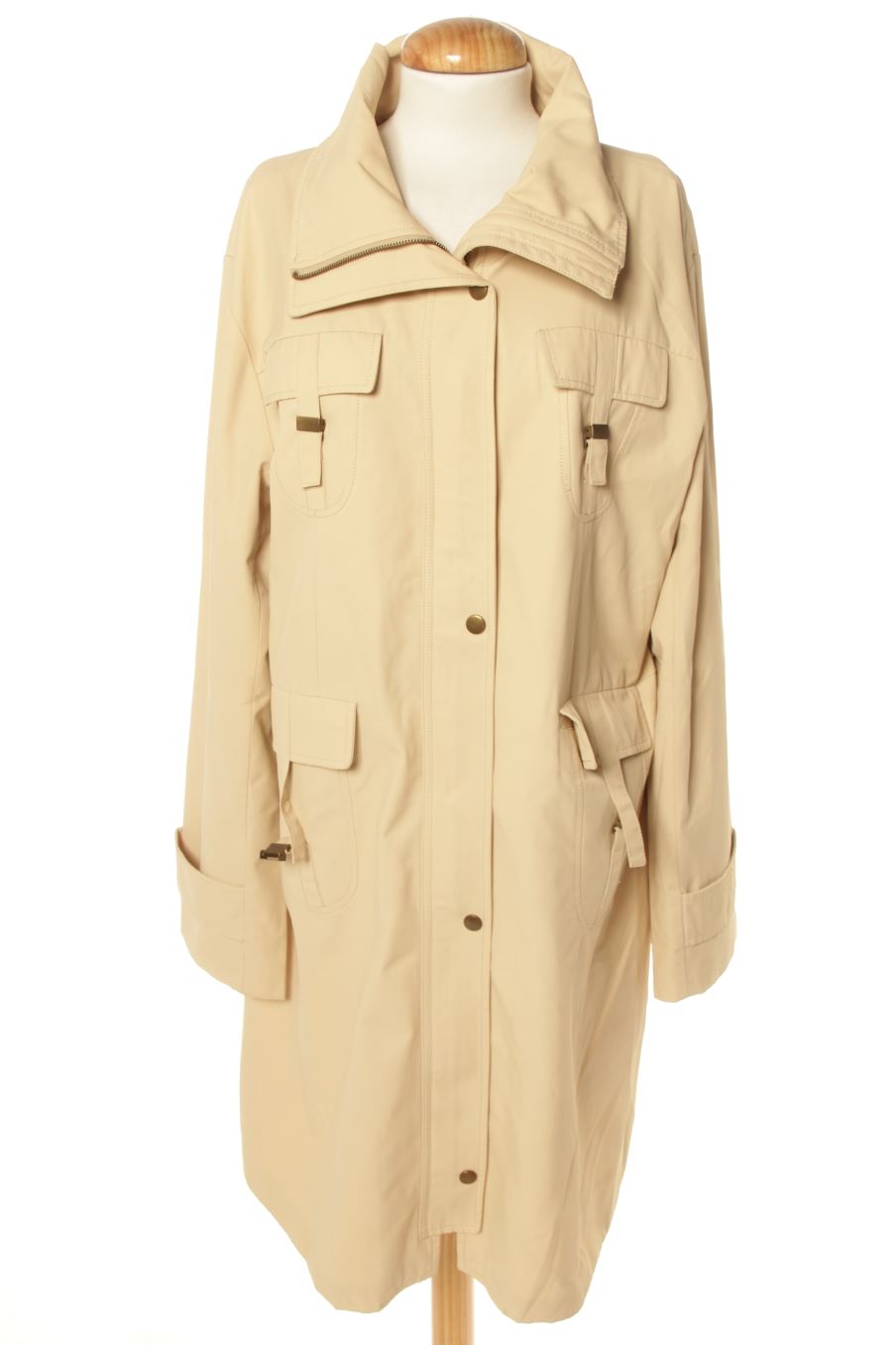 Abrigo de Lafayette Collection de la talla XXL, de color beige
