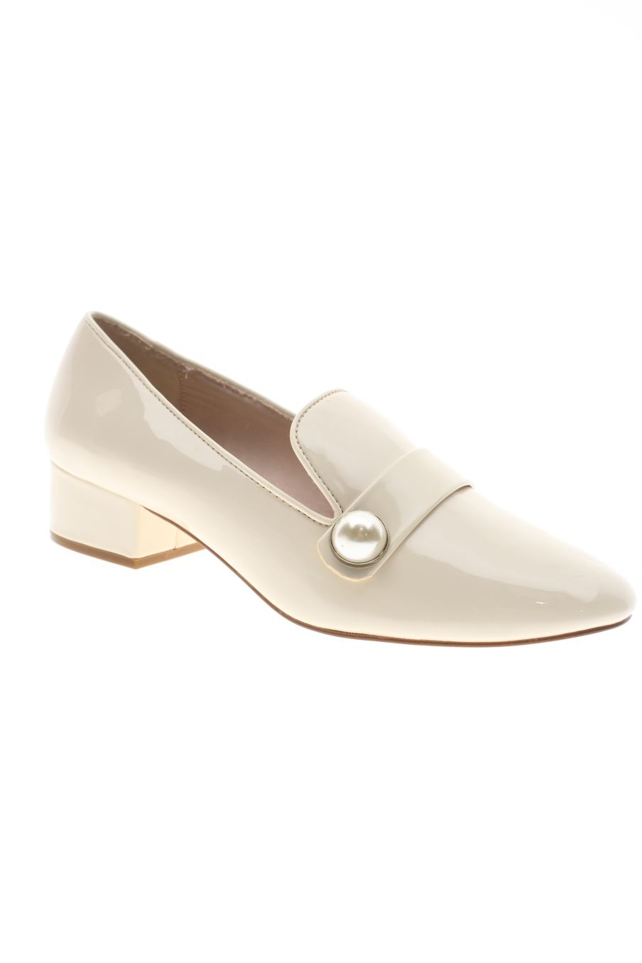 Zapatos de tacon de Zara de la talla 36, de color beige de