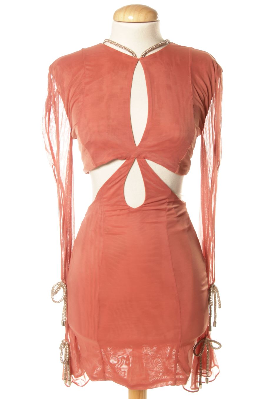 Robe house of cb de la taille S, de couleur rose