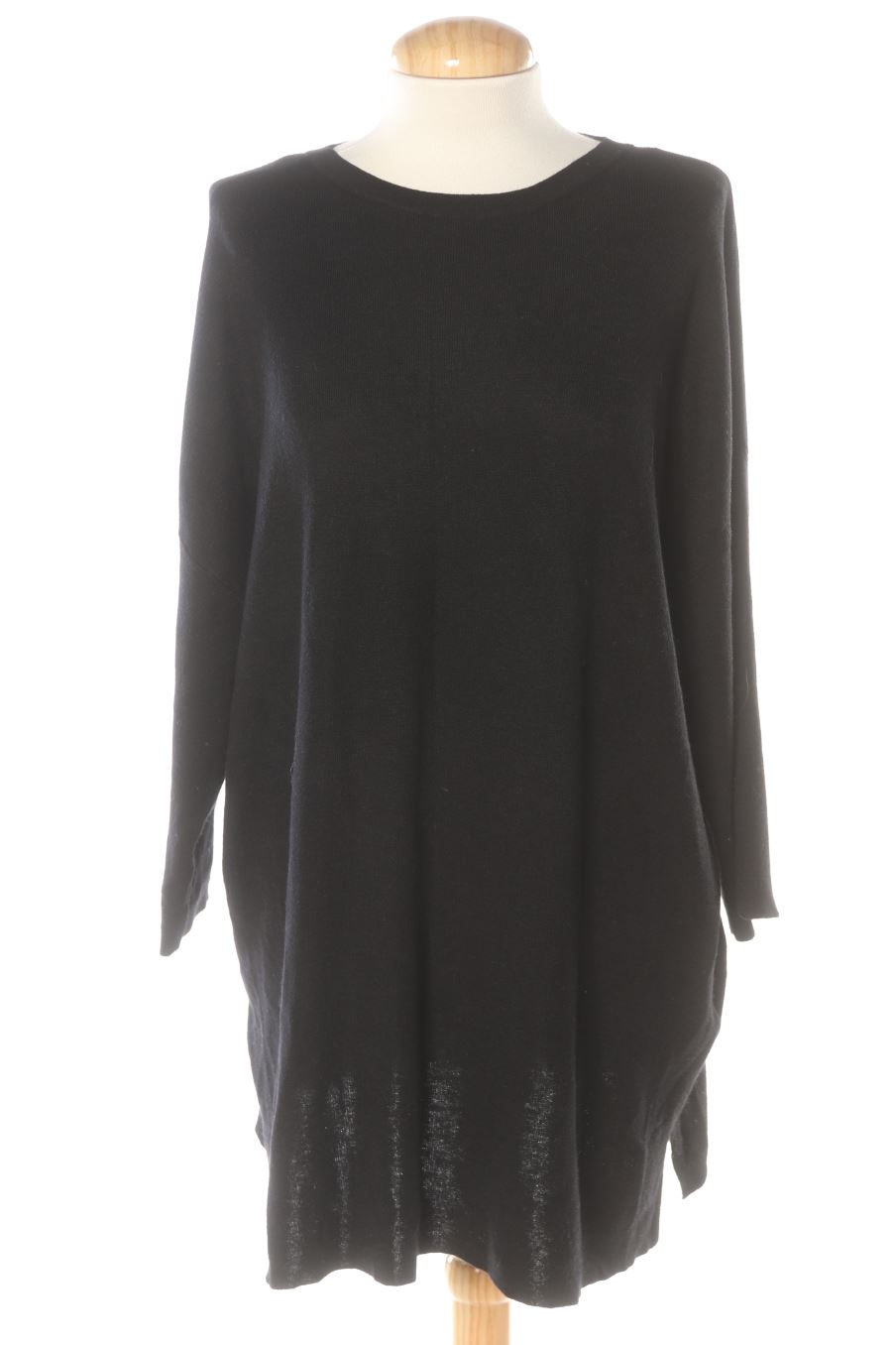 Maglione de Zara de la talla L, de color nero