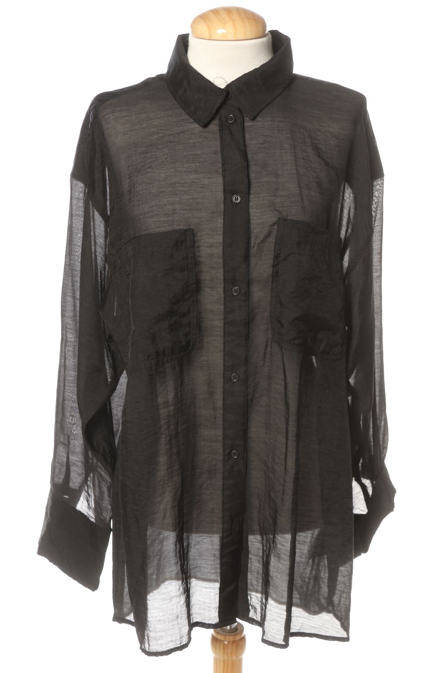 Chemise H&M de la taille M, de couleur noir