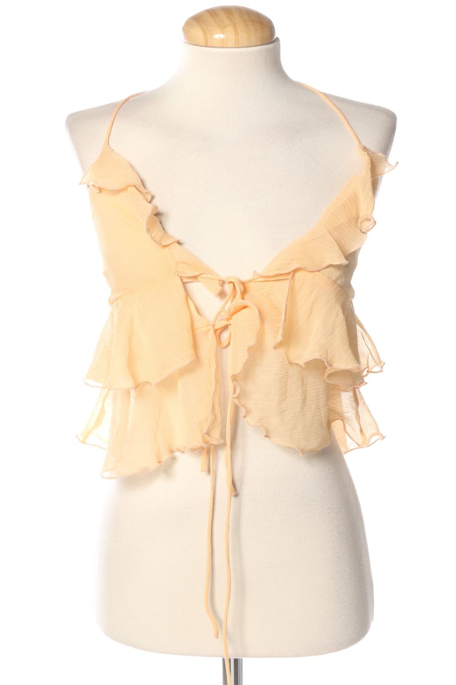 Top Pull & Bear de la taille S, de couleur beige