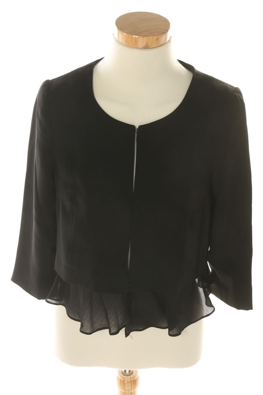 Blusa de manga larga de H&M de la talla 36, de color negro