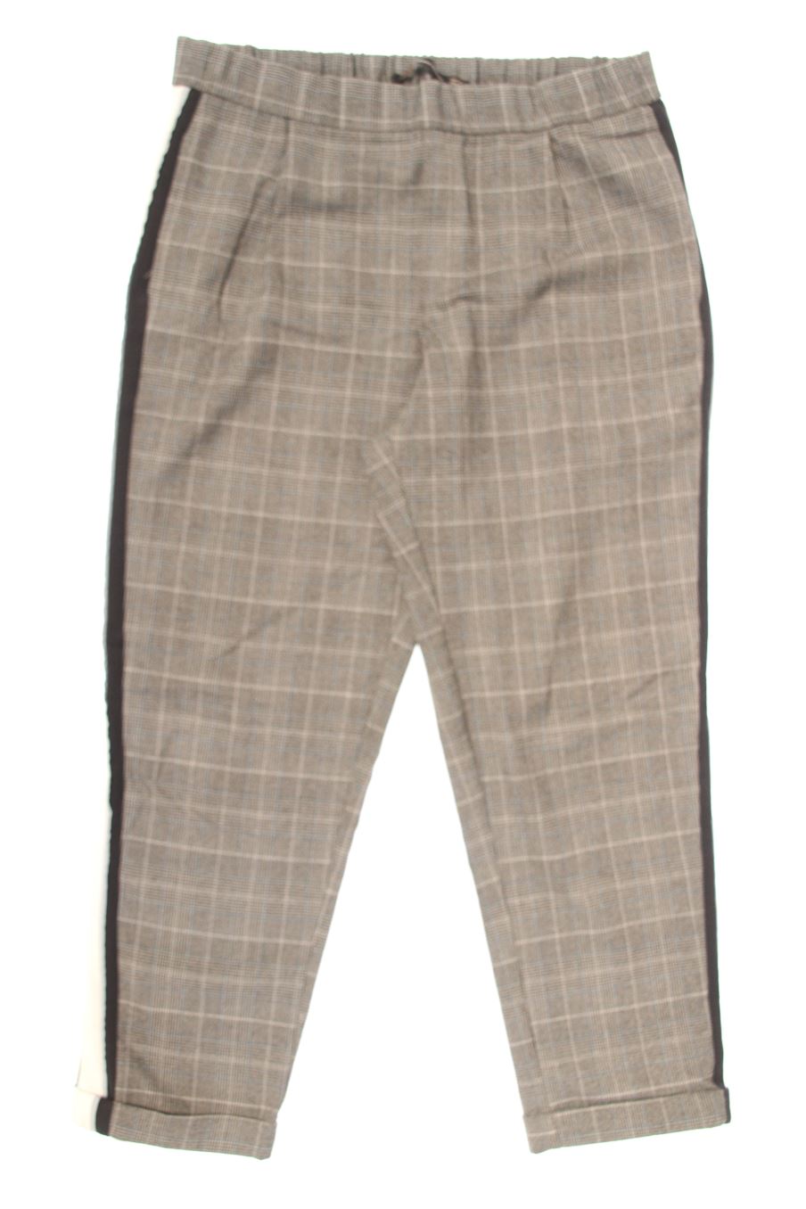 Pantalon Trafaluc de la taille M, de couleur carreaux