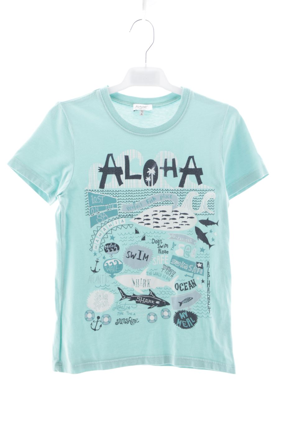 T-shirt manches longues Alphabet de la taille 10 ans de seconde main