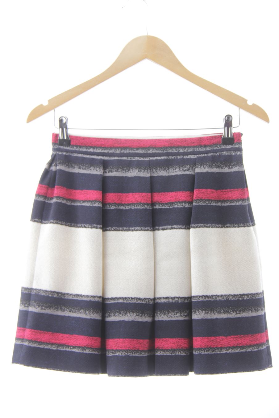 Jupe Zara de la taille XS, de couleur rayures