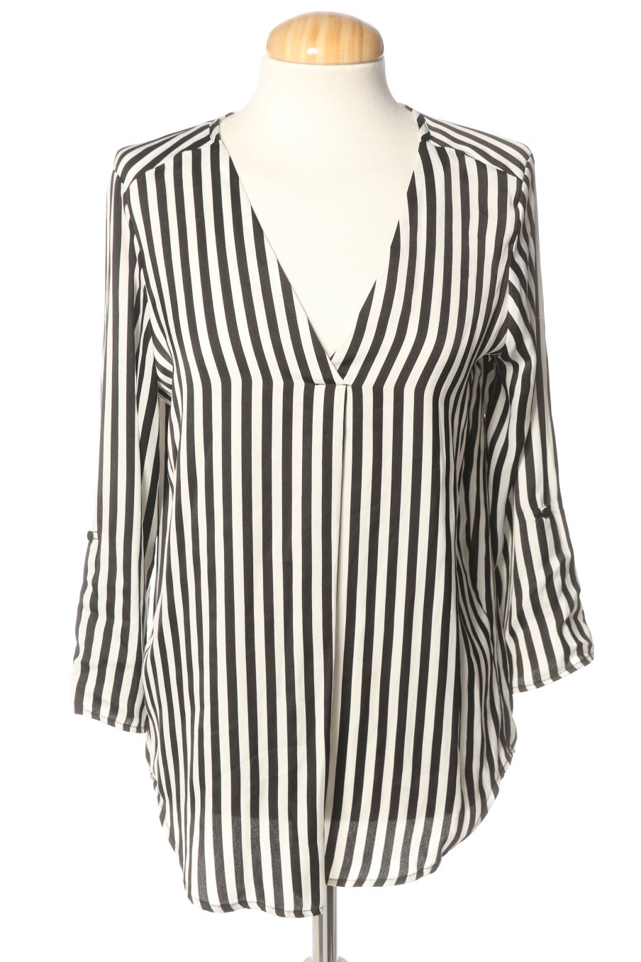 Blusa de manga larga de Stradivarius de la talla S, de color rayas