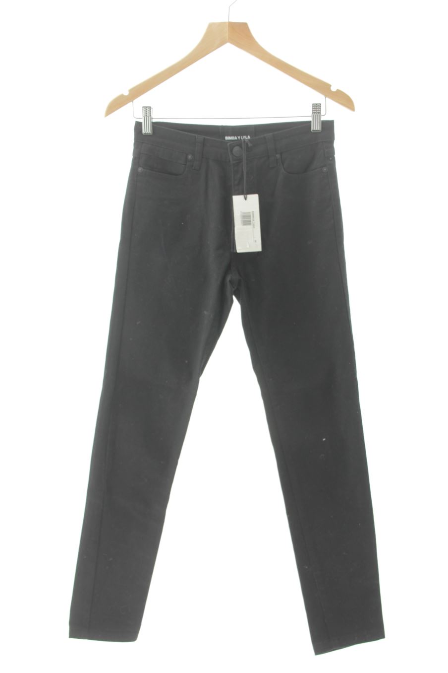 Vaquero de BIMBA Y LOLA de la talla 36, de color negro