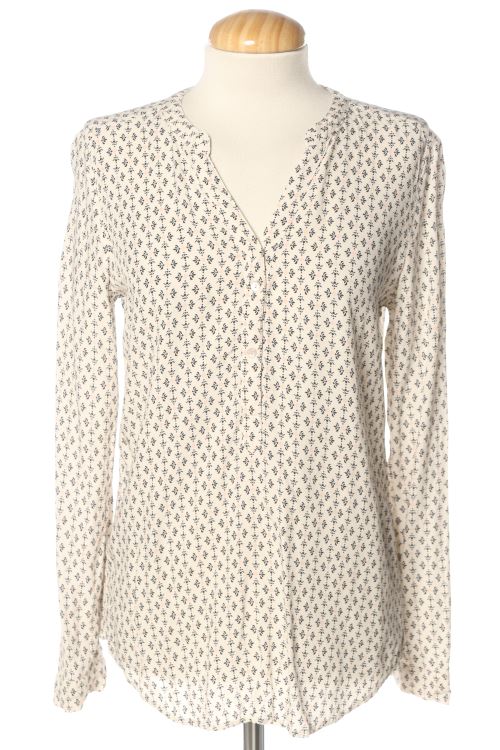 Blusa a maniche lunghe