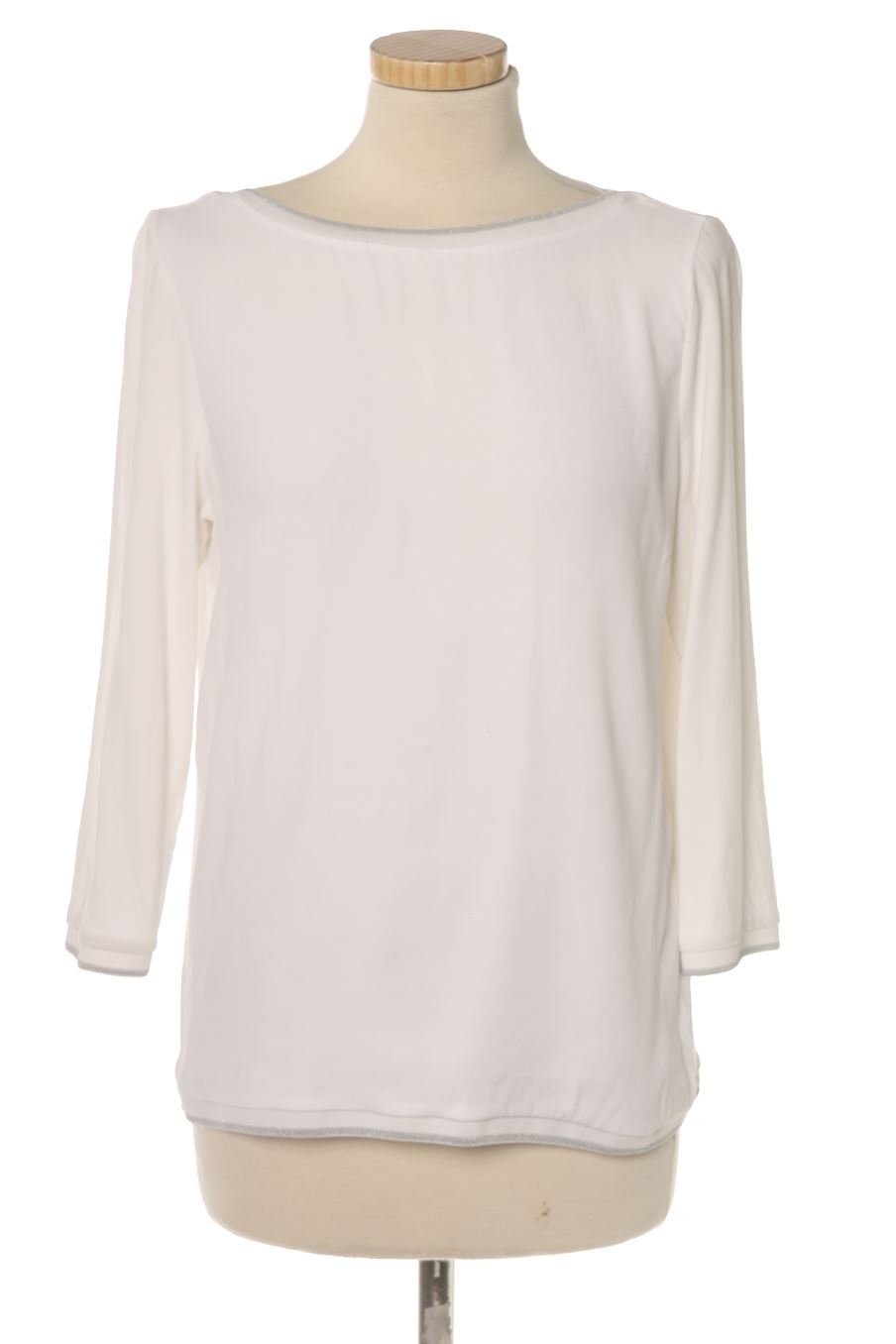 Blouse à manches longues Street one de la taille 36, de couleur blanc