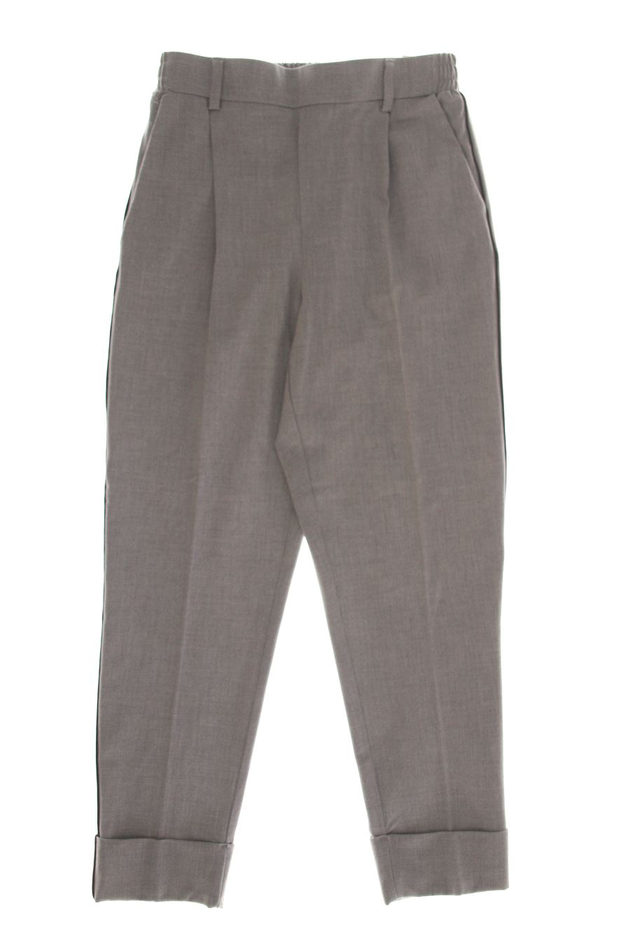 Pantalones de Bershka de la talla M, de color gris