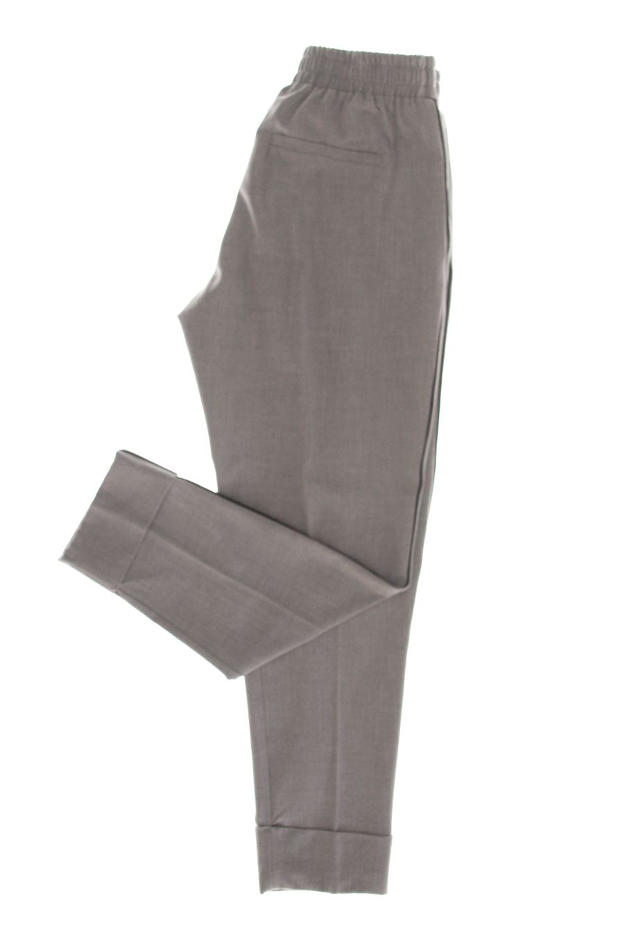 Pantalones de Bershka de la talla M, de color gris