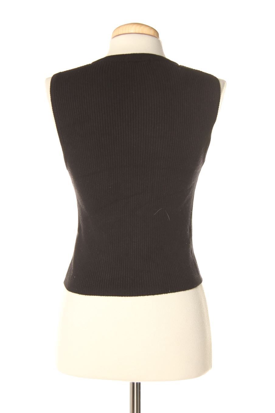 Top Bershka de la taille L, de couleur noir