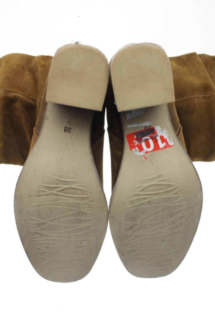 Botas de POELMAN de la talla 38, de color marrón de