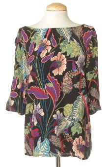 Blouse à manches courtes S Promod, photo 1 sur 2
