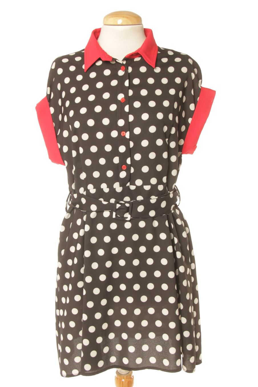 Robe casual kling de la taille S, de couleur noir