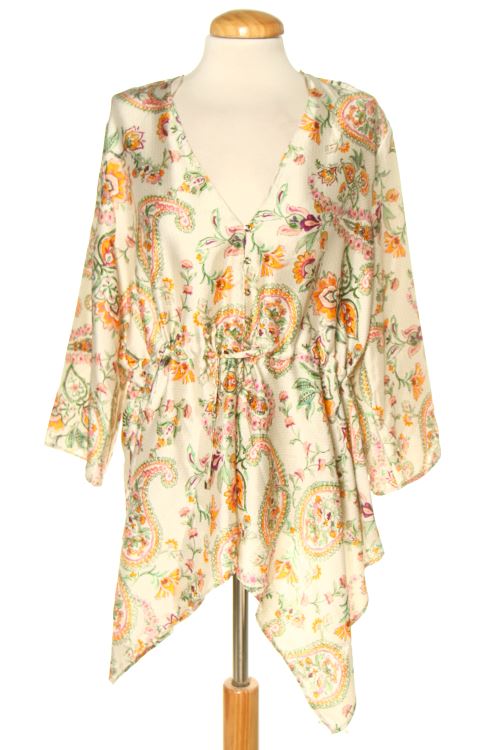 Blusa a maniche lunghe