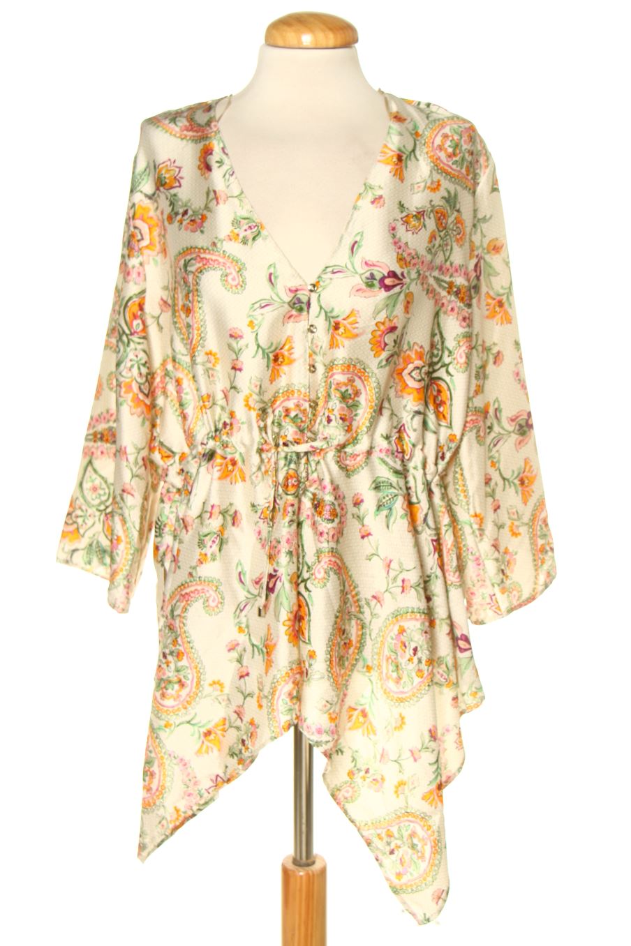 Blusa a maniche lunghe de Zara de la talla L, de color stampato