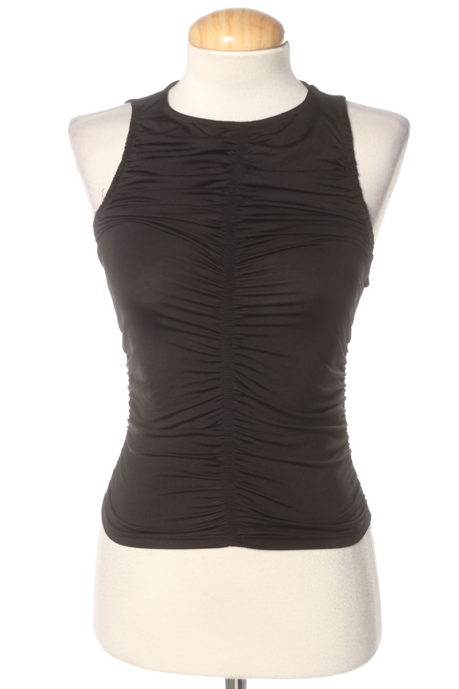 Top de Stradivarius de la talla S, de color nero
