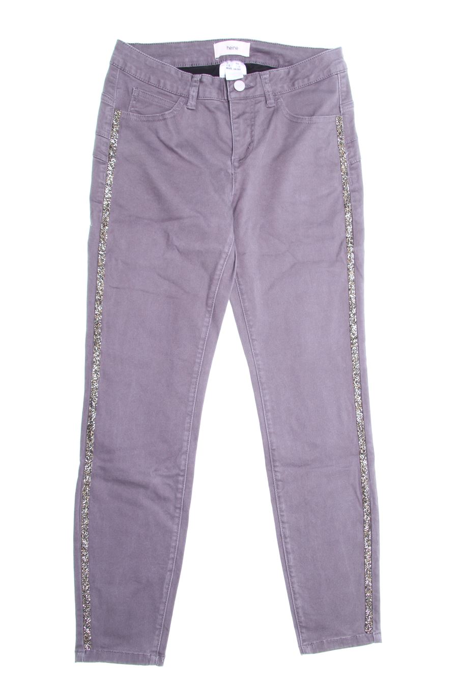 Jeans Heine de la taille 38, de couleur gris de denim