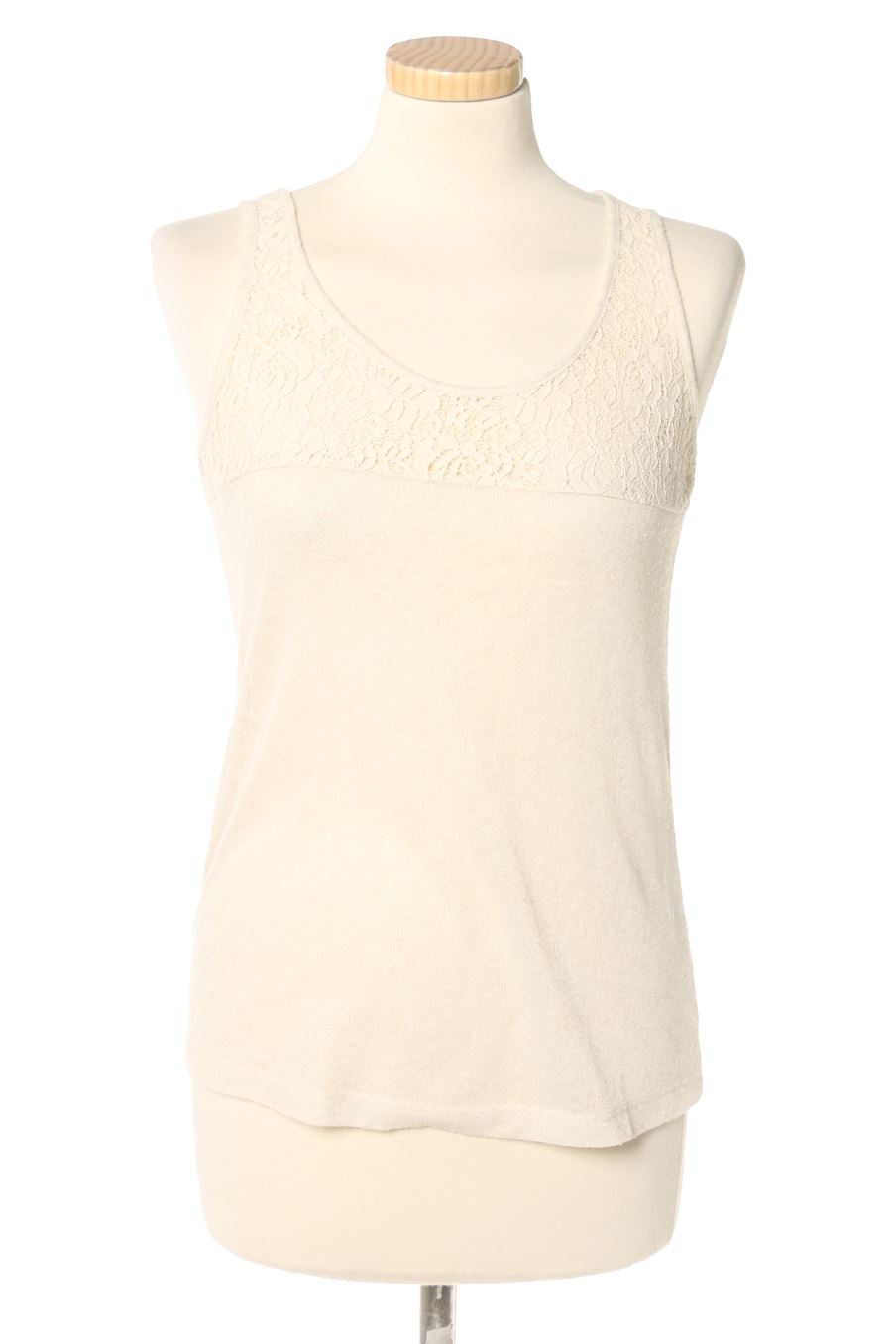 Top de MIM de la talla 38, de color beige