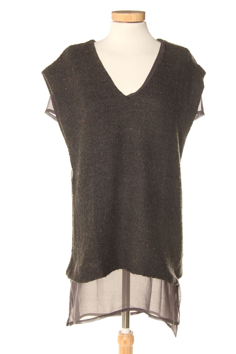 Jersey de Zara de la talla M, de color gris