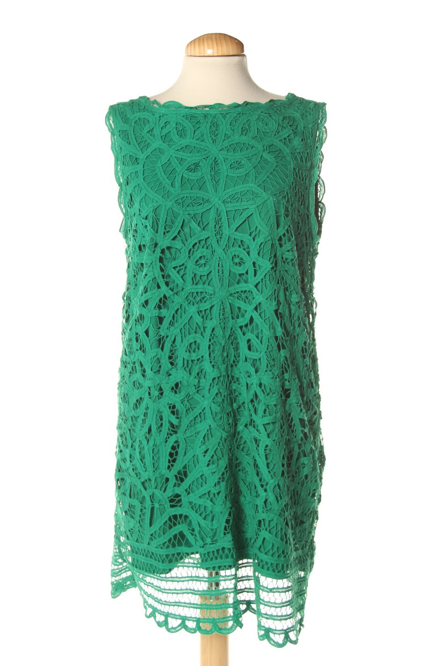 Robe casual Sfera de la taille L, de couleur vert