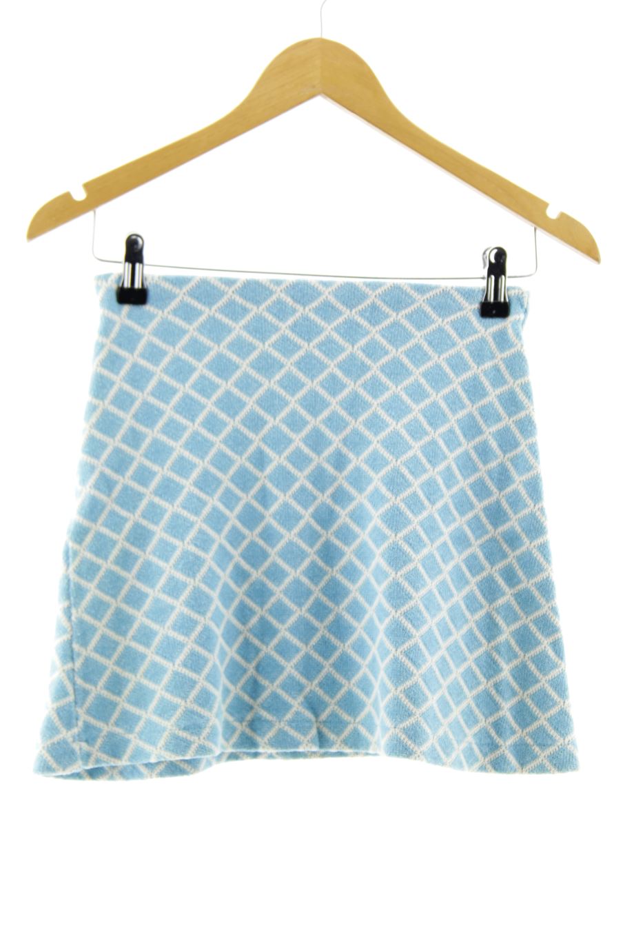 Jupe trf (ZARA) de la taille S, de couleur bleu