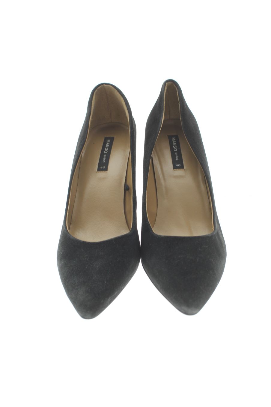 Zapatos de tacon de Mango de la talla 40, de color negro de