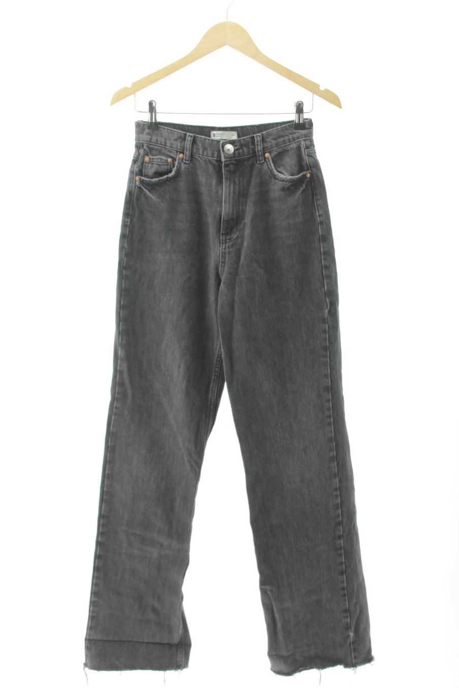 Jeans Gina Tricot de la taille 34, de couleur noir de denim